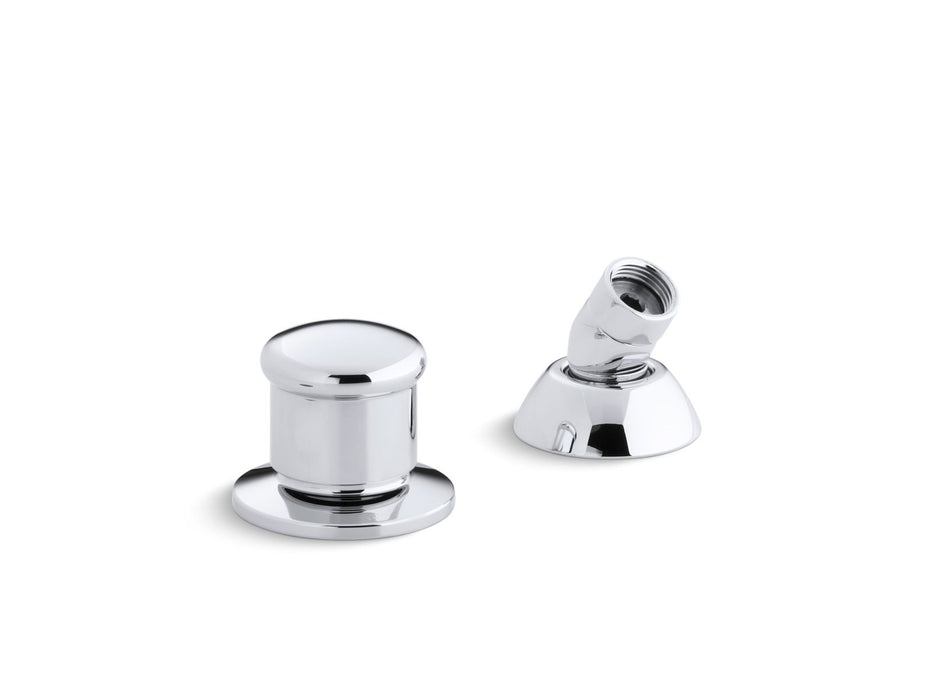 KOHLER K-8549 Two-way diverter valve and handshower hose guide, white