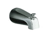 KOHLER K-85556 Spout, Slip Diverter Bath, vibrant brushed nickel
