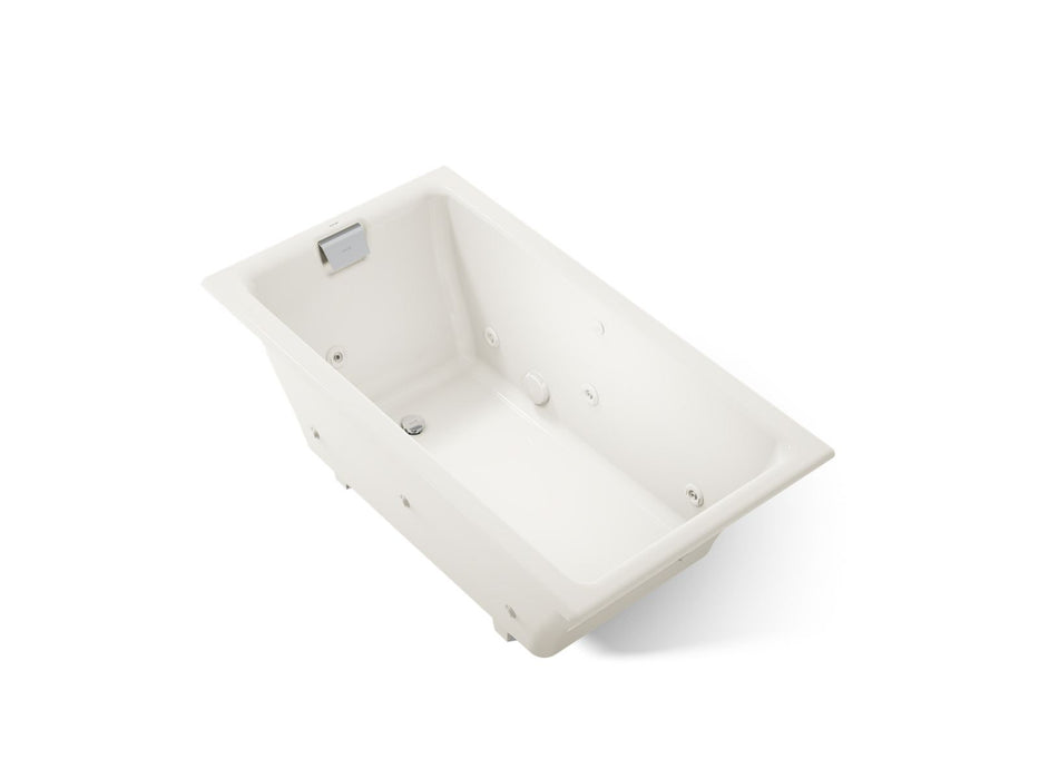 KOHLER K-856-JHE Tea-for-Two 66" x 36" drop-in/undermount whirlpool bath, biscuit