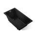 KOHLER K-856-JHE Tea-for-Two 66" x 36" drop-in/undermount whirlpool bath, black black