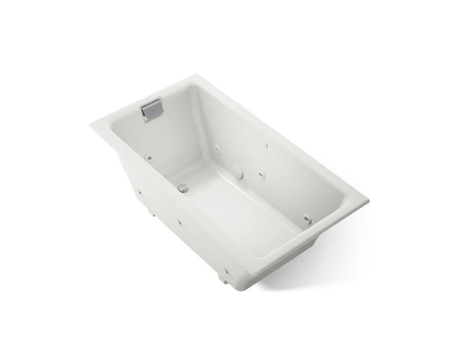 KOHLER K-856-JHN Tea-for-Two 66" x 36" drop-in/undermount whirlpool bath, dune