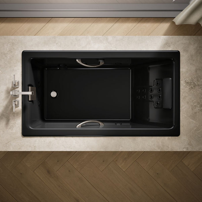 KOHLER K-856-M Tea-for-Two 66" x 36" drop-in whirlpool bath