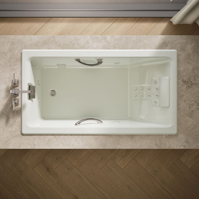 KOHLER K-856-M Tea-for-Two 66" x 36" drop-in whirlpool bath