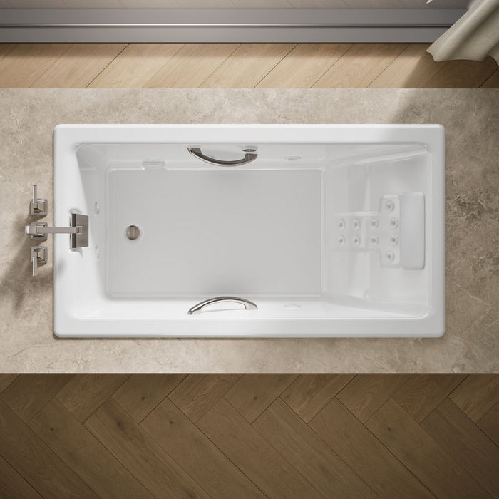 KOHLER K-856-M Tea-for-Two 66" x 36" drop-in whirlpool bath