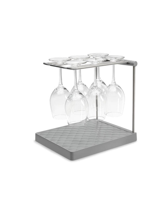 KOHLER K-8628 Wine glass drying rack, charcoal