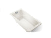 KOHLER K-863 Tea-for-Two 71-3/4" x 36" drop-in bath, biscuit