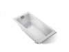 KOHLER K-863 Tea-for-Two 71-3/4" x 36" drop-in bath, ice grey