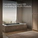 KOHLER K-863 Tea-for-Two 71-3/4" x 36" drop-in bath, thunder grey - view 3