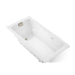KOHLER K-865-GHBN Tea-for-Two 71-3/4" x 36" drop-in Heated BubbleMassage air bath, white
