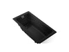 KOHLER K-865-JH Tea-for-Two 71-3/4" x 36" drop-in/undermount whirlpool bath, black black
