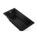 KOHLER K-865-JHB Tea-for-Two 71-3/4" x 36" drop-in/undermount whirlpool bath, black black