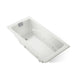 KOHLER K-865-JHB Tea-for-Two 71-3/4" x 36" drop-in/undermount whirlpool bath, dune