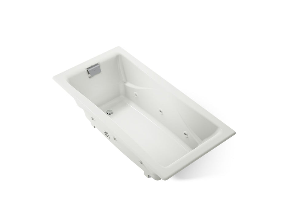 KOHLER K-865-JHB Tea-for-Two 71-3/4" x 36" drop-in/undermount whirlpool bath, dune