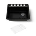 KOHLER K-8668-5UA1 Riverby 27" undermount single-bowl kitchen sink, black black - view 5