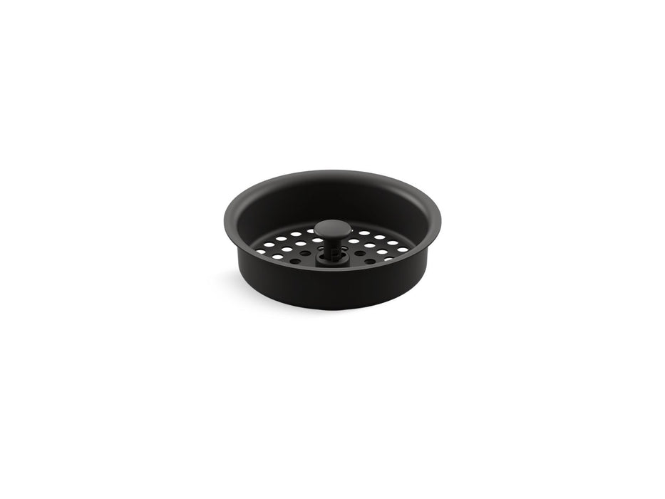 KOHLER K-8803 Duostrainer Sink strainer basket, matte black