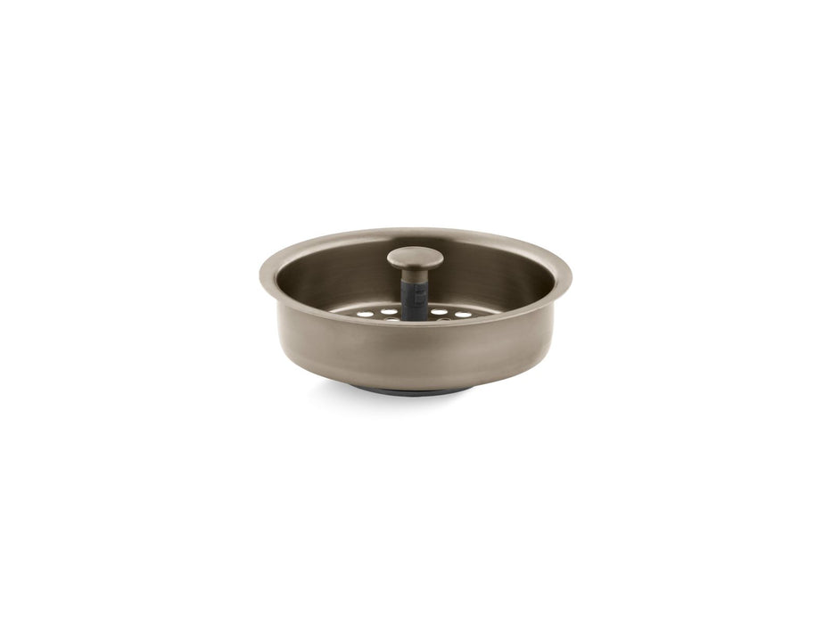 KOHLER K-8803 Duostrainer Sink strainer basket, vibrant brushed bronze