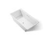 KOHLER K-892-0 Rêve K-892 Rãªve 67" x 36" Drop-in Bath, white