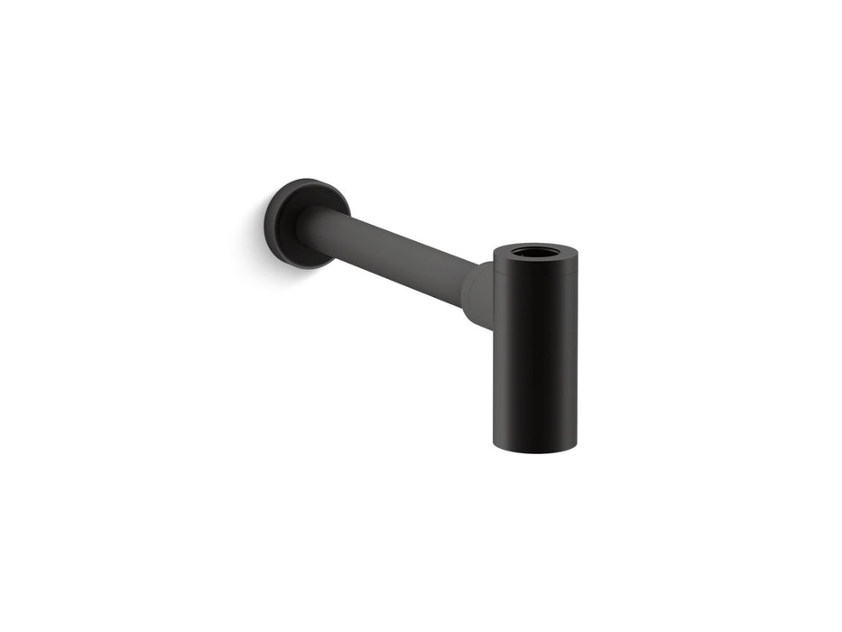 KOHLER K-9033 Bottle trap, 1-1/4" x 1-1/4", matte black