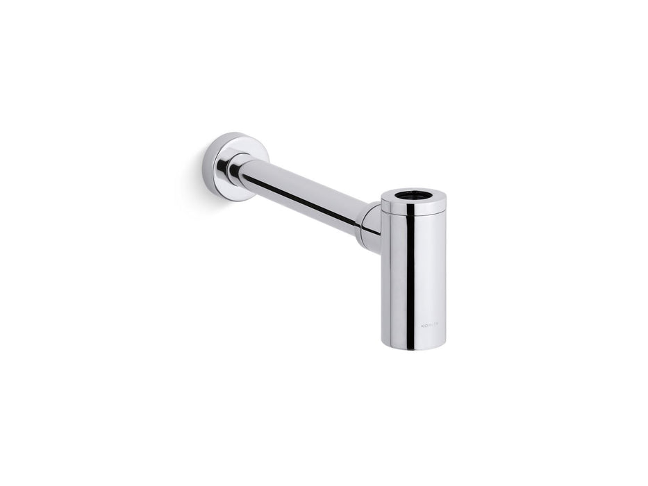 KOHLER K-9033 Bottle trap, 1-1/4" x 1-1/4", polished chrome