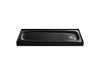 KOHLER K-9054 Salient 60" x 30" alcove shower base, right drain, black black