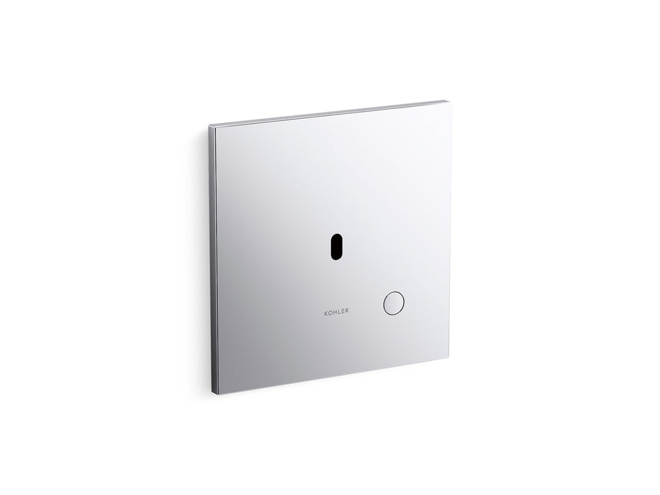 KOHLER K-90TB00K50 Mach Flex Metal faceplate for concealed touchless toilet flushometer, 1.0 gpf, polished chrome