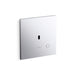 KOHLER K-90TB00N50 Mach Flex Metal faceplate for concealed touchless toilet flushometer, 1.28 gpf, polished chrome