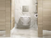KOHLER K-90TB00R50 Mach Flex Metal Faceplate for Concealed Touchless Toilet Flushometer, 1.6 GPF, Vibrant Brushed Nickel - im