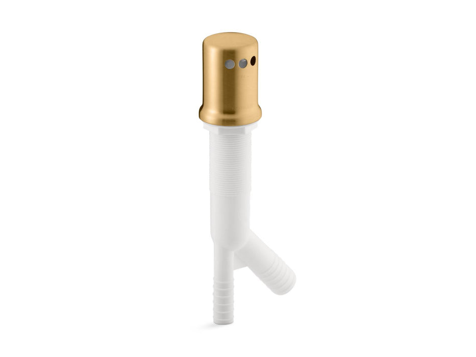KOHLER K-9110 Air gap body with cover, vibrant brushed moderne brass