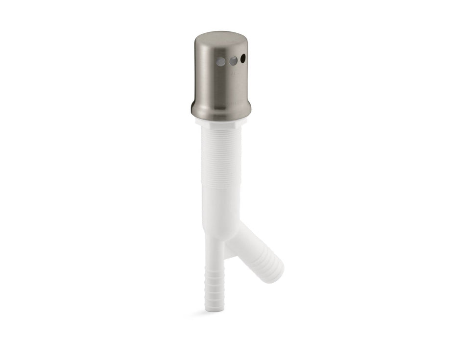 KOHLER K-9110 Air gap body with cover, vibrant brushed nickel