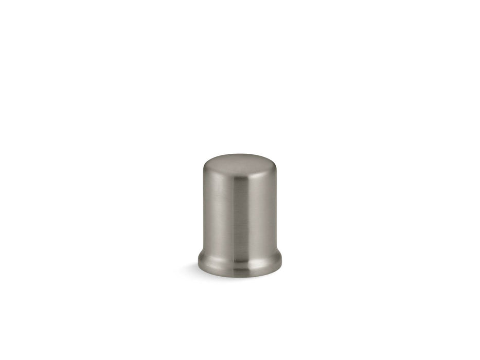 KOHLER K-9111 Air gap cover with collar, vibrant brushed nickel