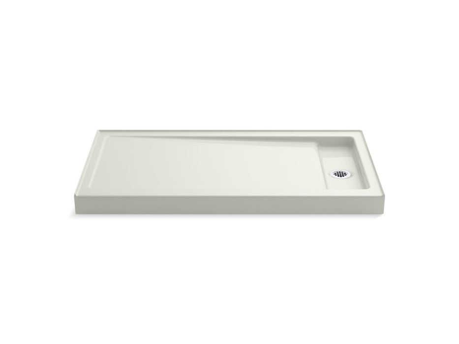KOHLER K-9164 Bellwether 60" x 32" alcove shower base, right drain, dune