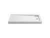 KOHLER K-9166 Bellwether 60" x 32" alcove shower base, right offset drain, white