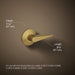 KOHLER K-9167-R Memoirs Trip lever, vibrant brushed moderne brass - view 5