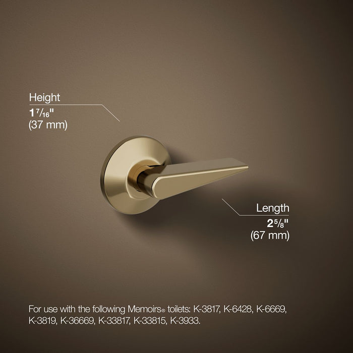 KOHLER K-9167-R Memoirs Trip lever, vibrant french gold - view 5
