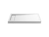 KOHLER K-9177 Bellwether 60" x 34" alcove shower base, left drain, white - view 2