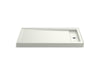 KOHLER K-9178 Bellwether 60" x 34" alcove shower base, right drain, dune