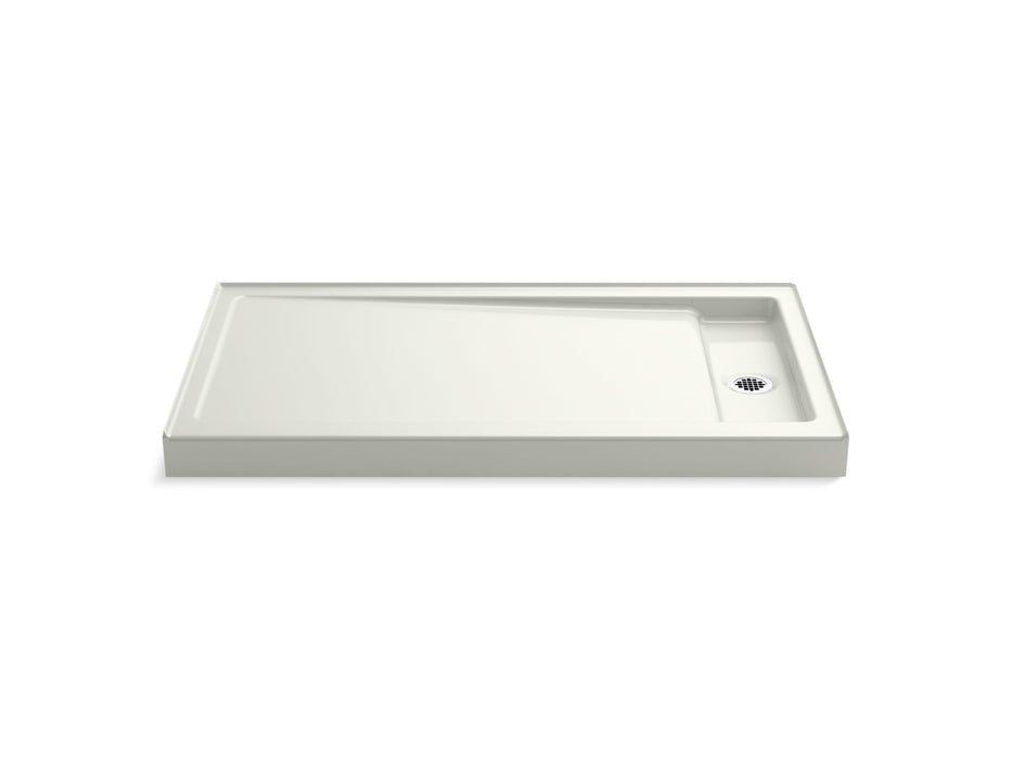 KOHLER K-9178 Bellwether 60" x 34" alcove shower base, right drain, dune