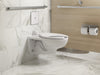 KOHLER K-91TB10N50-0WH Mach Flex Glass faceplate for concealed touchless toilet flushometer, 1.28 gpf, polished chrome -...
