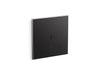 KOHLER K-91TB10R50-7BK Mach Flex Glass Faceplate for Concealed Touchless Toilet Flushometer, 1.6 GPF, Polished Chrome - 3/4 v