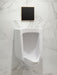 KOHLER K-91UB10G40-7BK Mach Flex Glass Faceplate for Concealed Touchless Urinal Flushometer, 0.5 GPF, Vibrant Brushed Moderne