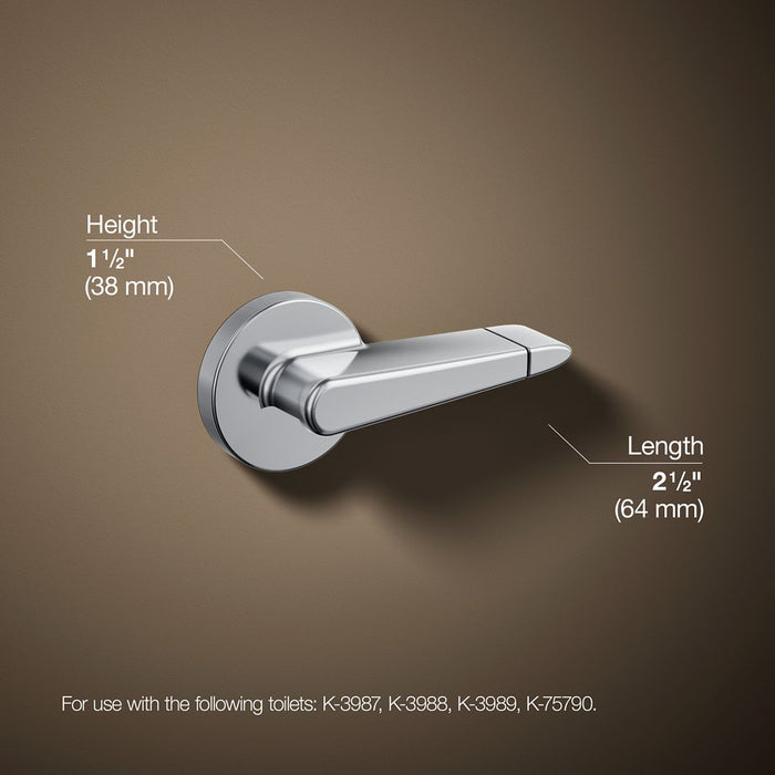 KOHLER K-9237 Dual-flush trip lever, left hand, polished chrome - view 5
