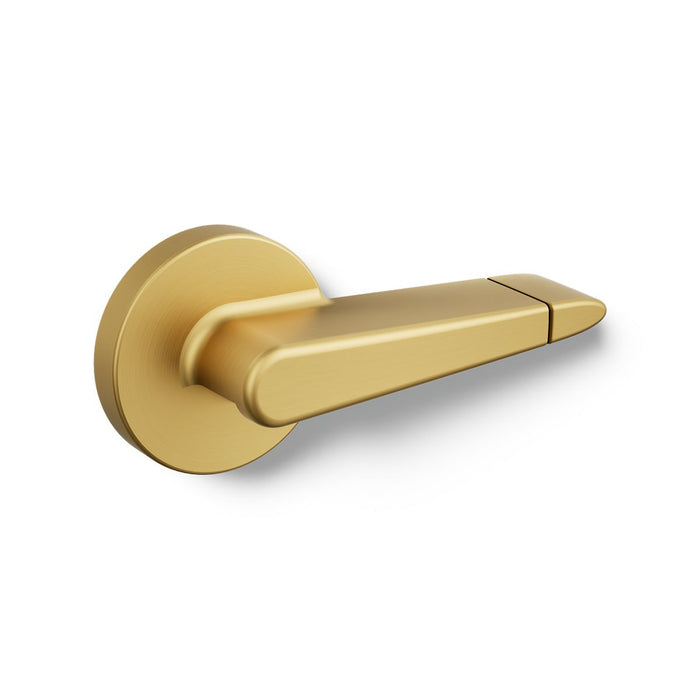 KOHLER K-9237 Dual-flush trip lever, left hand, vibrant brushed moderne brass - view 4