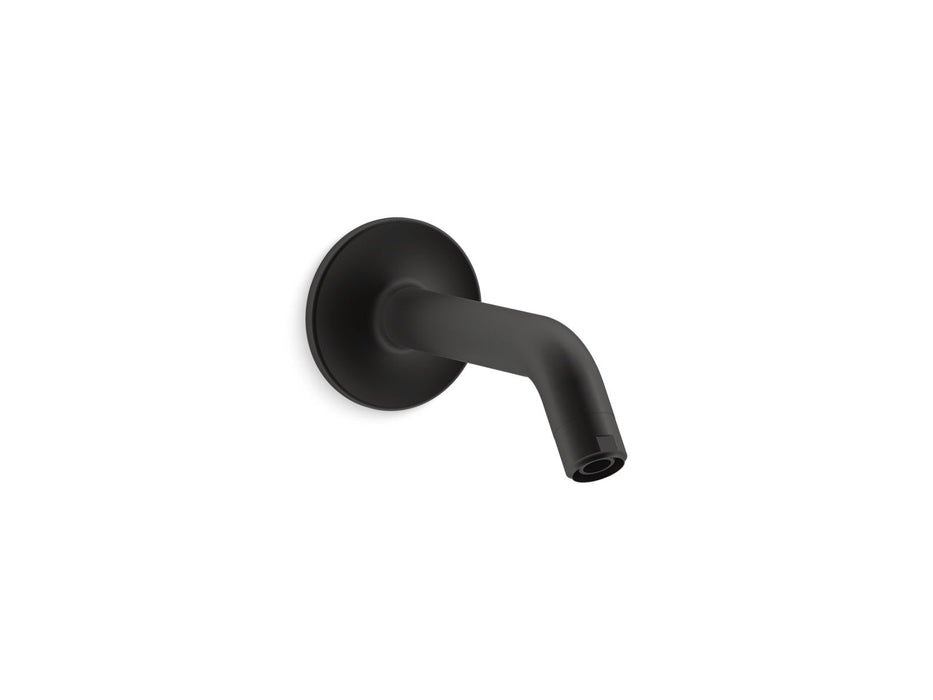 KOHLER K-933 Purist Shower arm and flange, matte black