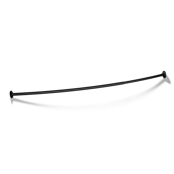 KOHLER K-9349 Expanse Curved shower rod, matte black - view 3