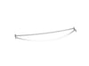 KOHLER K-9349 Expanse Curved shower rod, polished stainless