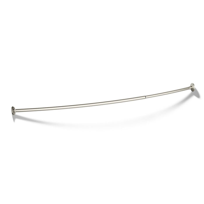 KOHLER K-9349 Expanse Curved shower rod, vibrant polished nickel - view 3
