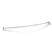 KOHLER K-9349 Expanse Curved shower rod, vibrant polished nickel - view 3