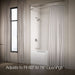 KOHLER K-9350 Expanse Curved shower rod, vibrant polished nickel - view 2