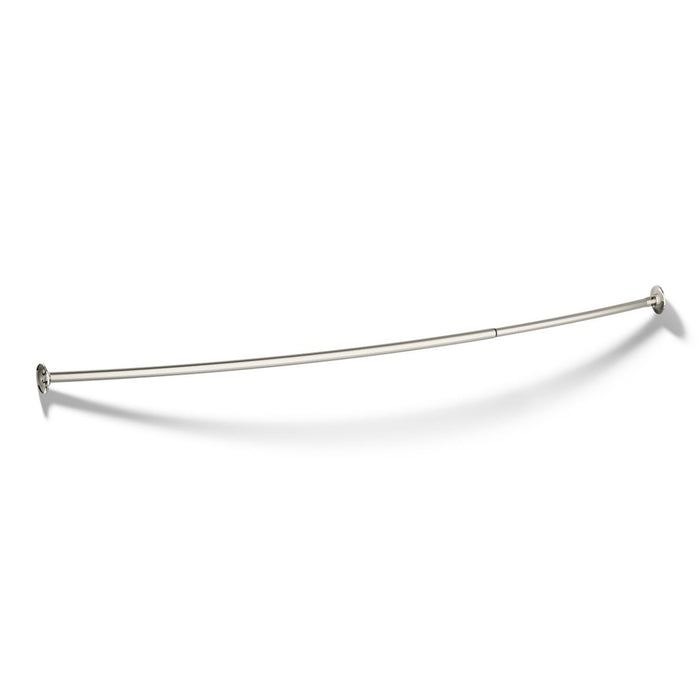 KOHLER K-9350 Expanse Curved shower rod, vibrant polished nickel - view 3