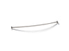 KOHLER K-9350 Expanse Curved shower rod, vibrant titanium